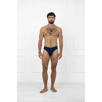 Slipy Pánské slipy Apollo Italian Fashion námořnická modrá vel. L