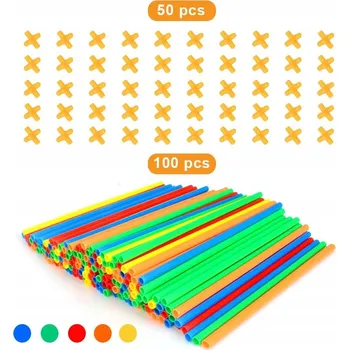 ostatní stavebnice JORAKI Stavebnice - Dům ze slámy, stavební hračka