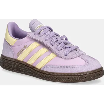 Chlapecká obuv Dětské tenisky adidas Originals HANDBALL SPEZIAL JR7424 fialová 40X, EUR 31