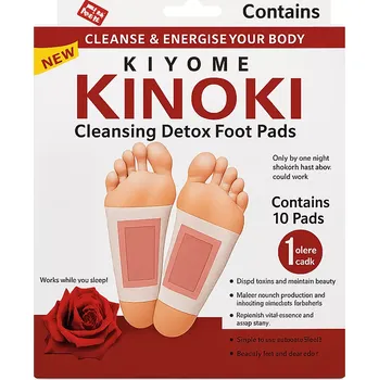 Náplast Detoxikační náplasti KINOKI s vůní květin - Červená růže