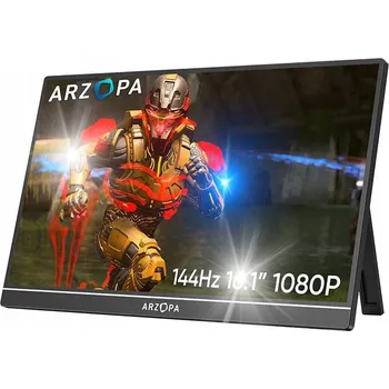 Monitor Přenosný monitor Arzopa Z1F 16,1" 144 Hz, IPS, USB-C, Přídavná obrazovka Šedá