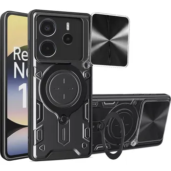 Pouzdro na mobilní telefon Kryt Xiaomi Redmi Note 14 4G Techsuit CamGuard Pro - černý