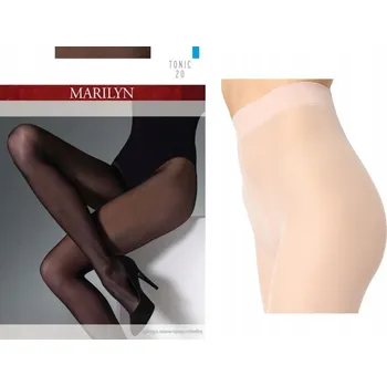 Dámské punčochy Punčocháče hladké Marilyn Punčocháče dámské matné Tonic 20 hladké Marilyn 20den růžová DUST ROSE velikost 1/2