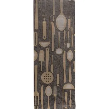 Papírový ubrousek Papírová kapsička na příbory Infibra New Brunch, bílý ubrousek, 125ks