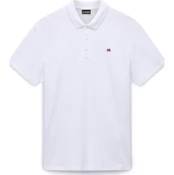 Pánská móda Tričko Napapijri Brightwhite 002 1180469 2XL
