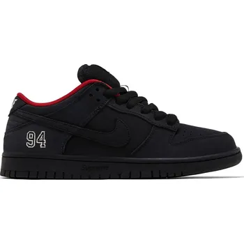 Pánské tenisky Nike Supreme x Dunk Low SB 'Black' Velikost: 41