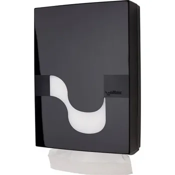 Zásobník na papírové ručníky Zásobník na skládané papírové ručníky Celtex Interfold černý