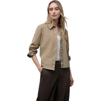 Dámská košile Dámská stylová manšestrová košile Street One 346125 oříšková velikost 40