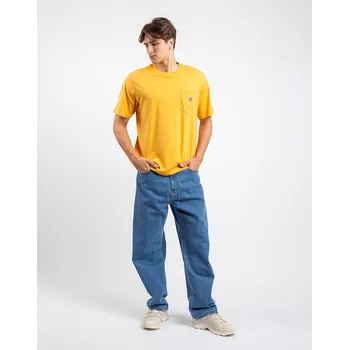 Pánské kalhoty Carhartt WIP Landon Pant Blue heavy stone wash 30