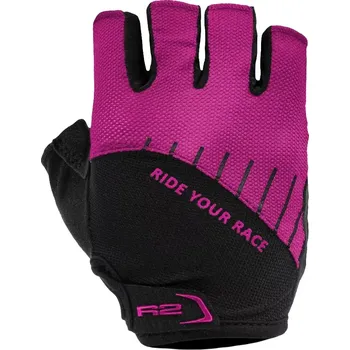 Rukavice Dámské cyklistické rukavice R2 VOUK ATR19N black, violet