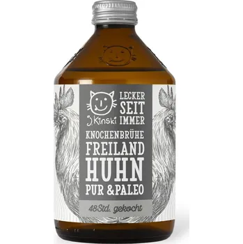 Koření J. Kinski BIO PUR&PALEO vývar kuře z volného výběhu 525ml