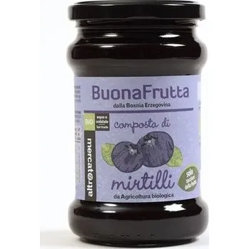AltroMercato Bio borůvková marmeláda z Bosny a Hercegoviny, 340 g