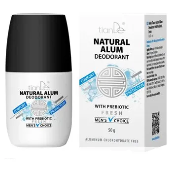 TianDe Kamencový deodorant s prebiotiky pro muže, Men´s Choice 50g