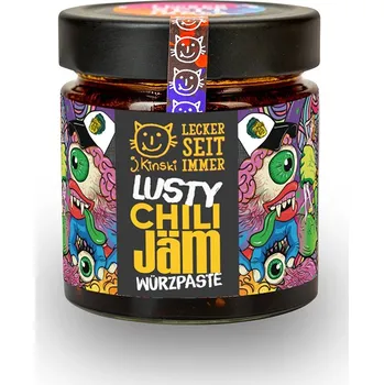 Omáčka J. Kinski BIO Lusty Chili Jam omáčka 160g