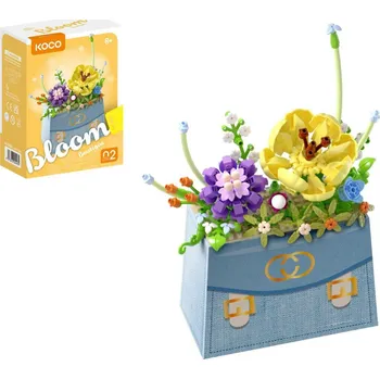 ostatní stavebnice KOCO 00800653 květina v kabelce 223ks