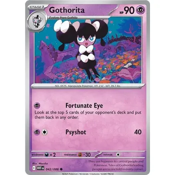 Sběratelská karetní hra Gothorita 042/086 - White Flare Typ karty: Non-Holo