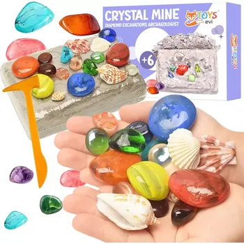 DŮL NA KRYSTALY A DIAMANTY VYKOPÁVKY VZDĚLÁVACÍ ARCHEOLOGICKÁ HRAČKA