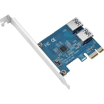 1x PCI-E=>2x PCI-E Splitter/switch / rozdělovač linek PCIe