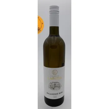 Víno Rulandské šedé 2024, moravské zemské víno, Vinařství Labuda, polosuché