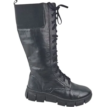 Dámské kozačky Orto plus 2733 - 100 dámská kozačka černá Velikost: 36