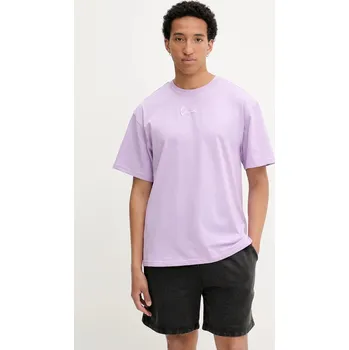 Pánské tričko Bavlněné tričko Karl Kani pánské, fialová barva, PD00005361 04X, vel. XXL