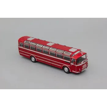 autíčko DeAgostini Van Hool 306 1:72 - Kultovní autobusy minulé éry časopis s modelem Van Hool 306 - kovový model