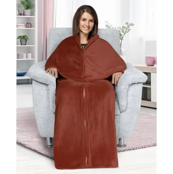 Bellatex Korall televizní pytel 150x180 cm 150x180 cm Hnědá