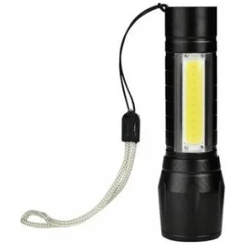 Svítilna HUKA Baterka LED xp-e cob + pouzdro