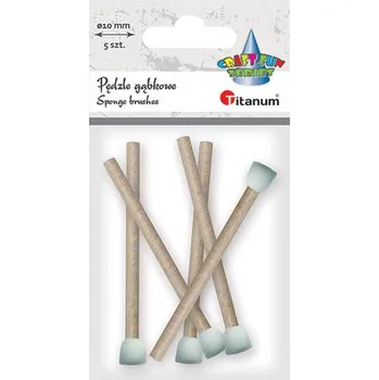 Tupovací houbičky, 1cm, 5ks/bal.