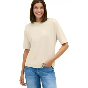 Dámské tričko Dámské stylové tričko Cecil 323717 latte velikost S