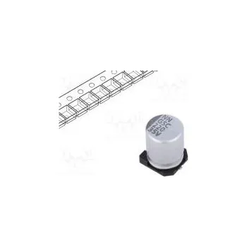 Elektronická součástka Kondenzátor elektrolytický SMD 220uF ±20% -55÷105°C Řada GSC