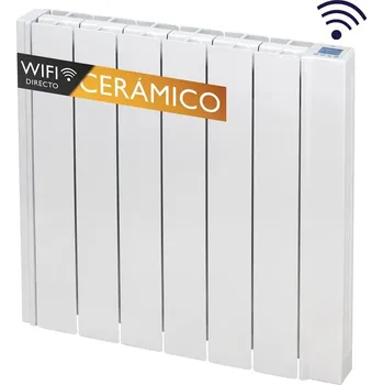 Radiátor Gabarron Radiátor elektrický 500W CERAMIC RDC3 58x34x9,5cm akumulační keramický WiFi ovládání bílý Gabarrón