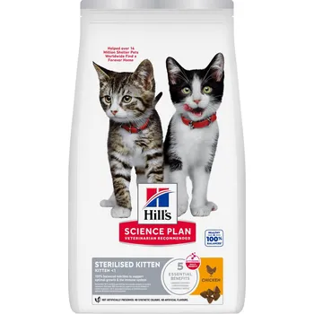 Krmivo pro kočku 3kg Hill's Science Plan Sterilised Kitten Chicken