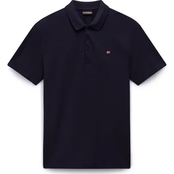 Pánská móda Tričko Napapijri Blu Marine 1180470 2XL