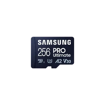 Paměťová karta Samsung PRO Ultimate/micro SDXC/256GB/UHS-I U3 / Class 10/+ Adaptér/Modrá