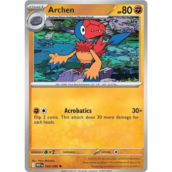 Sběratelská karetní hra Archen 050/086 - White Flare Typ karty: Non-Holo