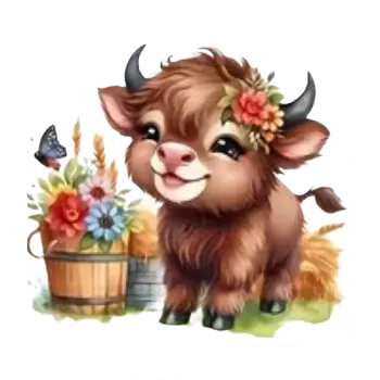 Nášivka Nažehlovací obrázek - farma VII (11,0 x 10,0 cm)