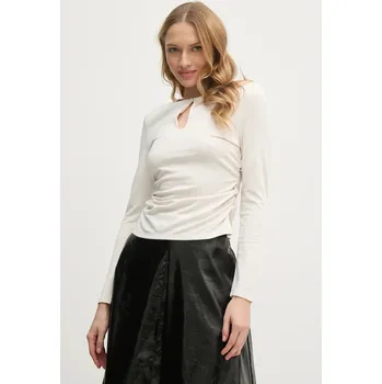 Dámské oblečení Halenka Sisley 5Y0XLQ080 béžová 01X, vel. S