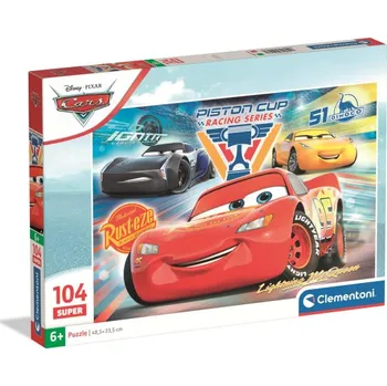 Puzzle Clementoni - Puzzle 104 Super Auta