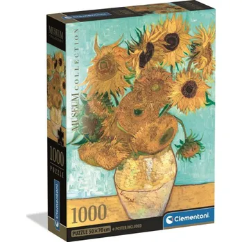 Clementoni - Puzzle 1000 Muzeum Slunečnice