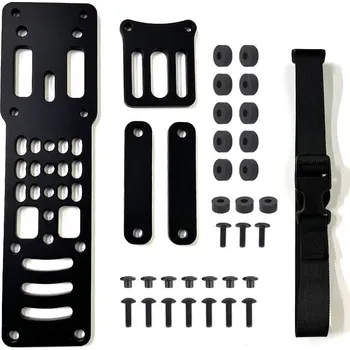 Sportovní střelba stehenní kovová platforma - černá 388c