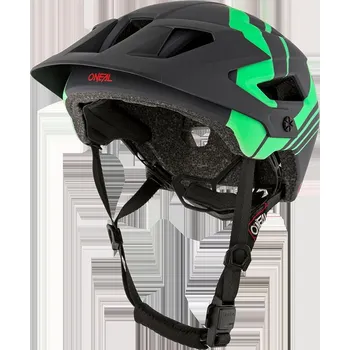 Cyklistická přilba Přilba O´Neal Defender NOVA černá/zelená XS/M (Velikost: XS/M) 2H785621