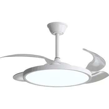 Domácí ventilátor Optonica LED ventilátor stropní 36W/3CCT 2880LM 100-240V bílé SLIM - REMOTE CONTROL