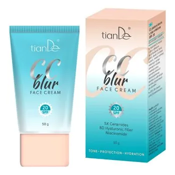 Kosmetika TianDe CC pleťový krém s Blur efektem SPF 20 50g