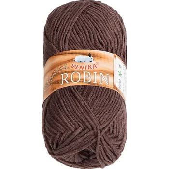 Příze Bellatex Příze ROBIN Čokoládová