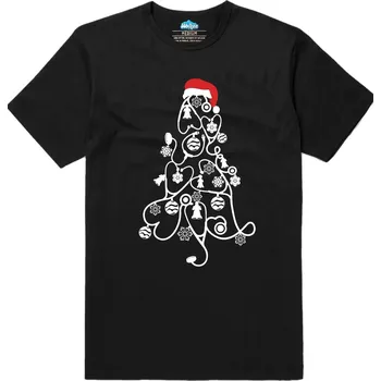 Pánské tričko Pánské tričko Lékařský Stromeček v Ordinaci (Velikost: XXL, Barva: Černá)