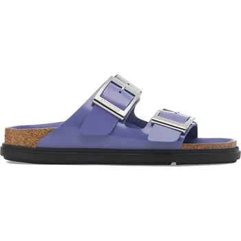 Dámské pantofle Kožené pantofle Birkenstock Arizona Droplet Buckle dámské, fialová barva, 1029400 48X, EUR 39