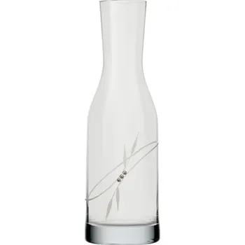 Karafa na víno s krystaly Preciosa 1200 ml dekor Plant