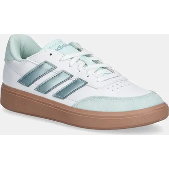 Chlapecká obuv Dětské sneakers boty adidas COURTBLOCK JH8565 bílá 00X, EUR 36 2/3