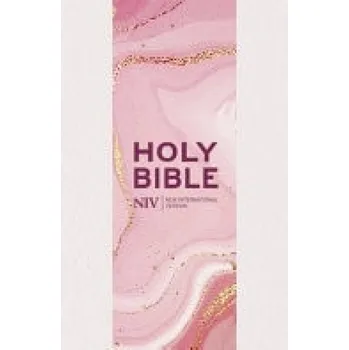 Učebnice NIV Larger Print Personal Pastel Pink Bible - Version, New International